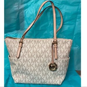 Michael Kors Large White Tote